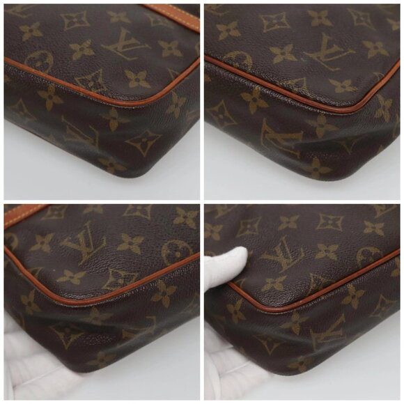 LOUIS VUITTON Monogram Compiegne 23 Clutch Bag M51847 LV Auth 129407 - Picture 14 of 16